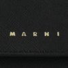 マルニ MARNI 三つ折り財布 レディース ブラック PFMOW02U07 LV520 Z360N BLACK