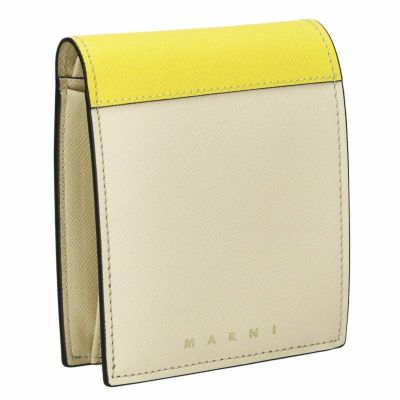 マルニ MARNI 二つ折り財布 メンズ バイカラー PFMI0003L0 LV520 Z576N