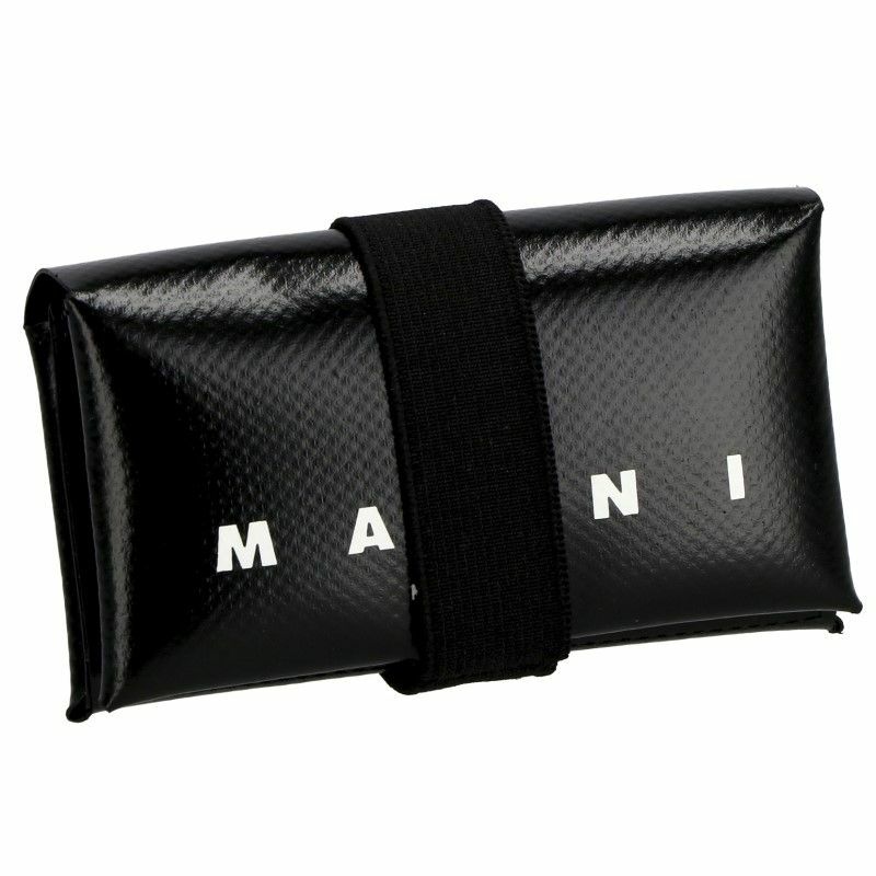 マルニ MARNI カードケース メンズ オリガミ ブラック PFMI0007U2