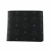 MCM エムシエーム 二つ折り財布 折財布 ミニ財布 メンズ ブラック MXSAAVI01 BLACK