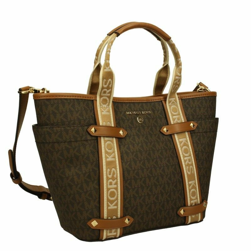 マイケルコース MICHAEL KORS トートバッグ マエヴ シグネチャー ブラウン 30T2G5VT1B 252
