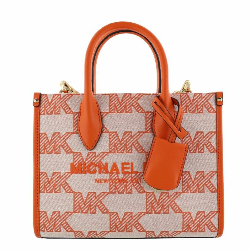 マイケルコース MICHAEL KORS トートバッグ レディース オレンジ  
