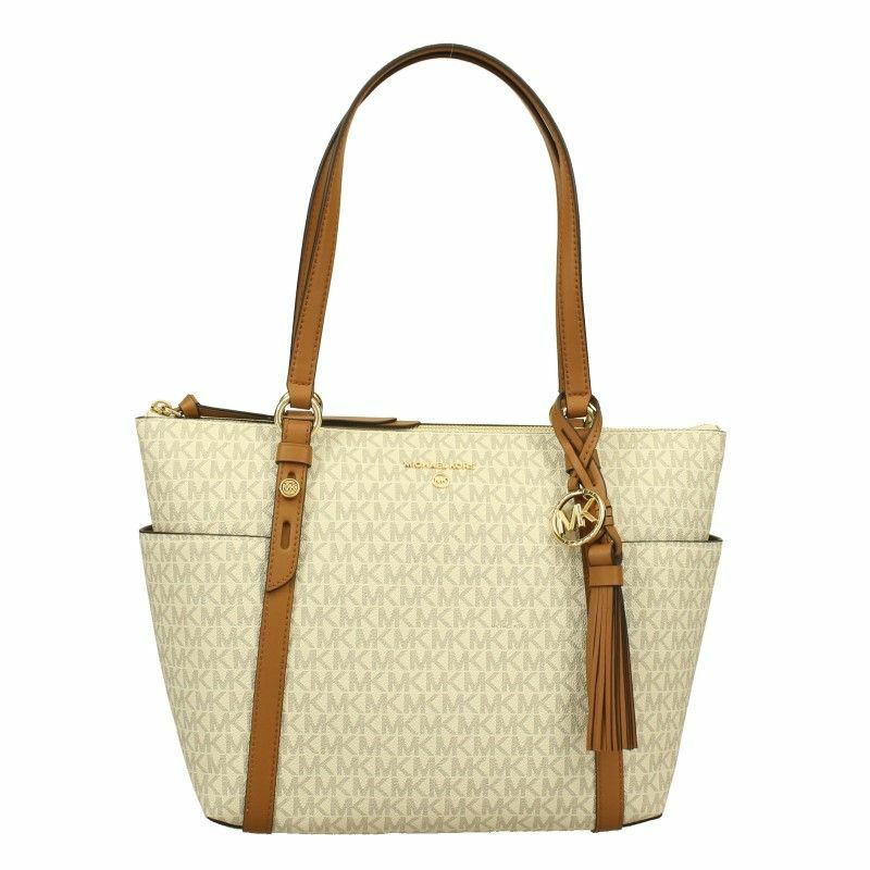 マイケルコース MICHAEL KORS トートバッグ レディース サリバン 30T0GNXT2B 149 Vanilla/Acorn