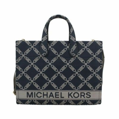 マイケルコース MICHAEL KORS トートバッグ レディース ネイビー ...