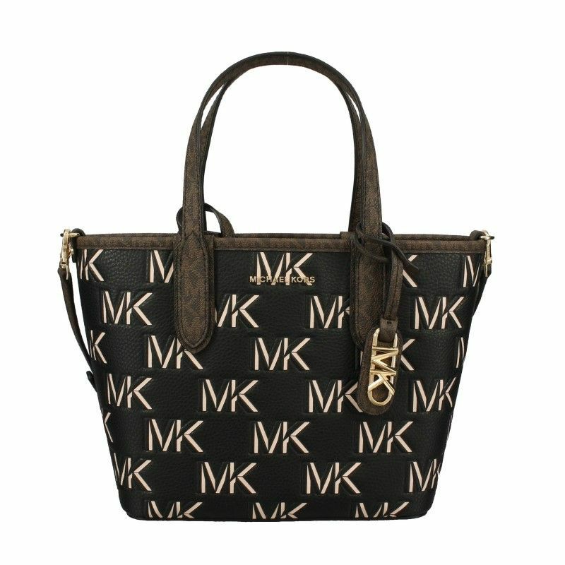 MICHAEL KORS トートバッグ ブラウン/ブラック マイケルコース MICHAEL KORS バッグ （ブラウン