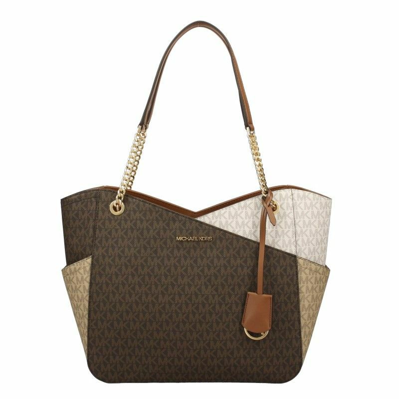 マイケルコース MICHAEL KORS トートバッグ レディース ブラウン 35S3GTVT3V LUGG MULTI