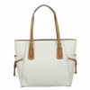 マイケルコース MICHAEL KORS トートバッグ レディース ホワイト 30T8GV6T4B VANILLA