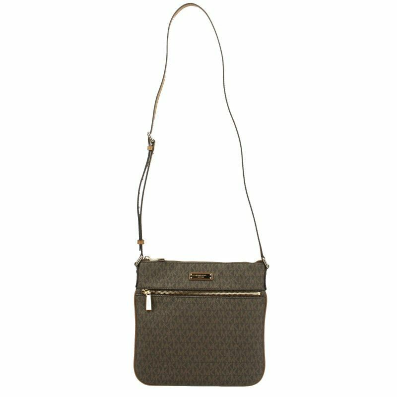 マイケルコース MICHAEL KORS ショルダーバッグ レディース 32S7GBFC2V 200 BROWN FLAT CROSSBODY