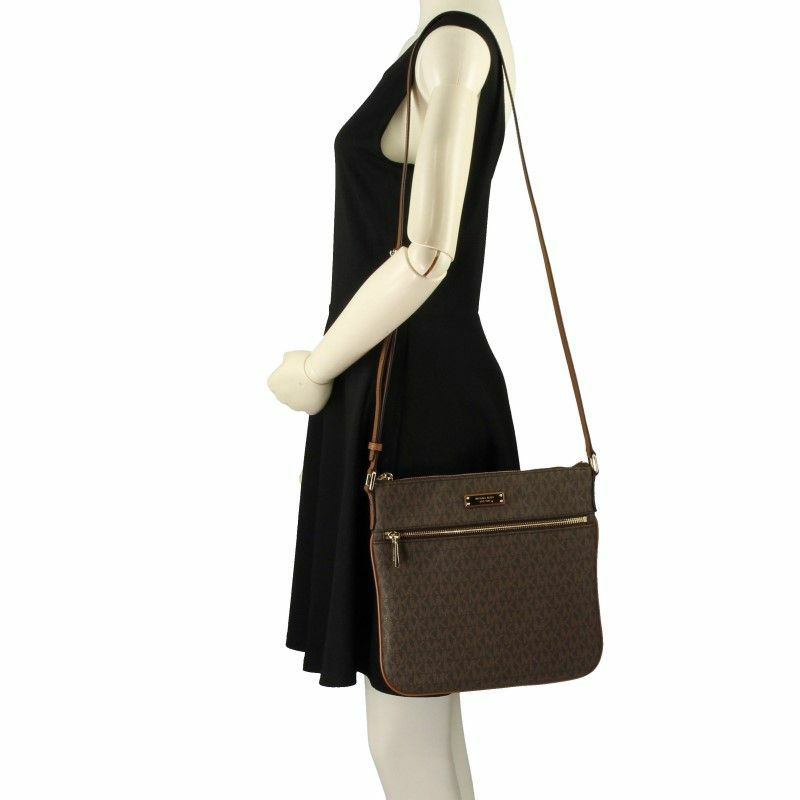 マイケルコース MICHAEL KORS ショルダーバッグ レディース 32S7GBFC2V 200 BROWN FLAT CROSSBODY