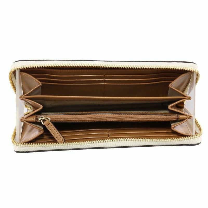 マイケルコース MICHAEL KORS 長財布 レディース バニラ 34H1GT9E8B  