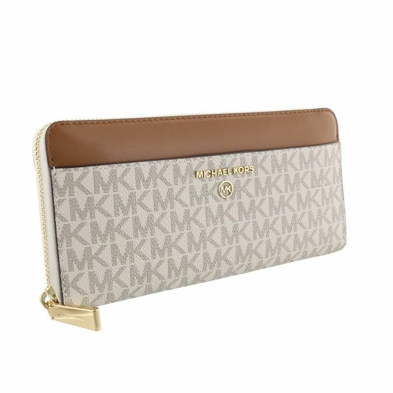 マイケルコース MICHAEL KORS 長財布 レディース バニラ 34H1GT9E8B  