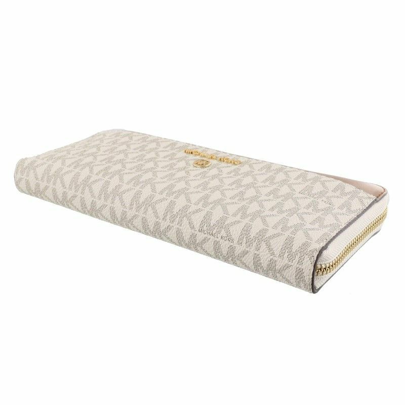 マイケルコース MICHAEL KORS 長財布 レディース バニラ 34H1GT9E8B 