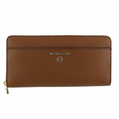 2025春の新作 マイケルコース ブラウン レディース 長財布 KORS MICHAEL 小物