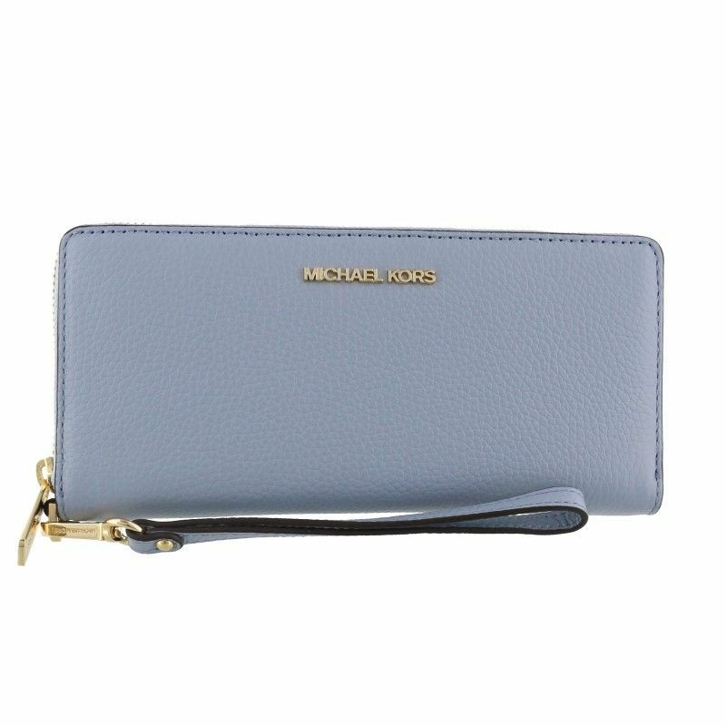 マイケルコース MICHAEL KORS 長財布 レディース ブルー 35T7GTVE7L PALE BLUE