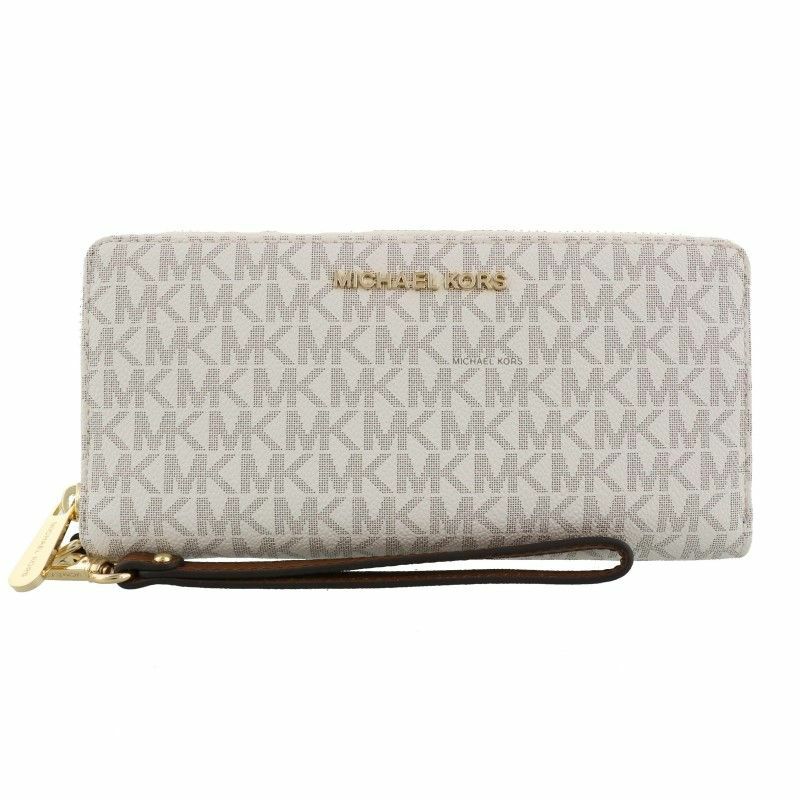 マイケルコース MICHAEL KORS 長財布 レディース ホワイト 35F8GTVT3B VANILLA