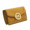 マイケルコース MICHAEL KORS 三つ折り財布 レディース イエロー 35T0GFTP0B MARIGOLD MULTI