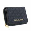 マイケルコース MICHAEL KORS 三つ折り財布 レディース ネイビー 35H9GTVZ5B ADMIRAL