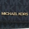 マイケルコース MICHAEL KORS 三つ折り財布 レディース ネイビー 35H9GTVZ5B ADMIRAL