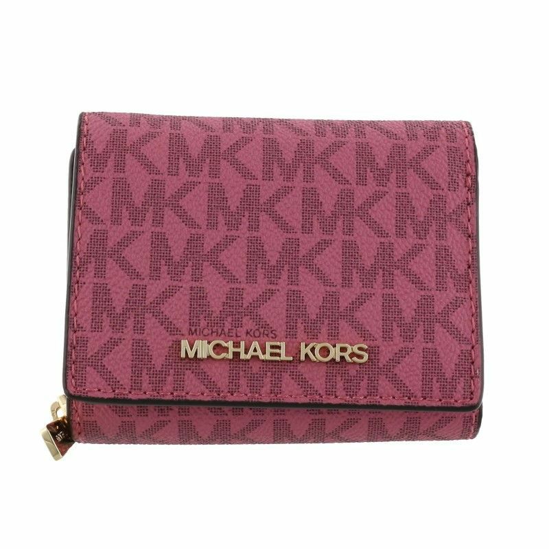 マイケルコース MICHAEL KORS 三つ折り財布 レディース ピンク 35H9GTVZ5B ROSE MULTI