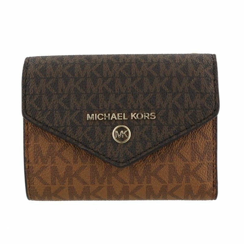 マイケルコース MICHAEL KORS 三つ折り財布 レディース ブラウン 34S1GT9E6B 299 LUGG MULTI