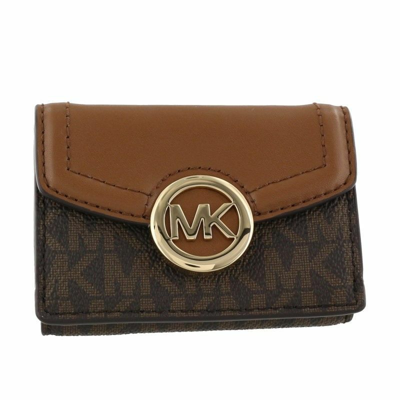 マイケルコース MICHAEL KORS 三つ折り財布 レディース ブラウン 35T0GFTP0B 200 BROWN