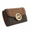 マイケルコース MICHAEL KORS 三つ折り財布 レディース ブラウン 35T0GFTP0B 200 BROWN