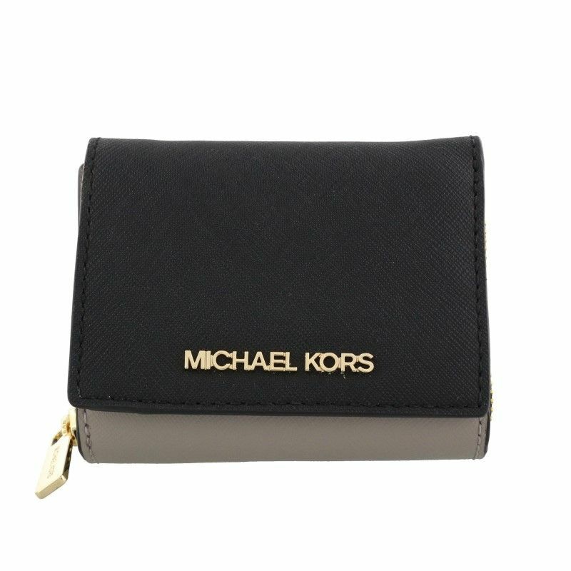 マイケルコース MICHAEL KORS 三つ折り財布 レディース ブラック 35F1GTVZ5L BLACK MULTI