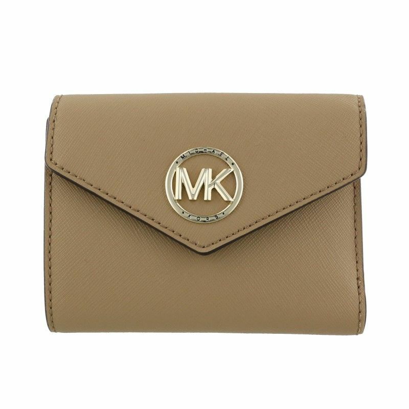 マイケルコース MICHAEL KORS 三つ折り財布 レディース ベージュ 34S1LNME6L 222 CAMEL