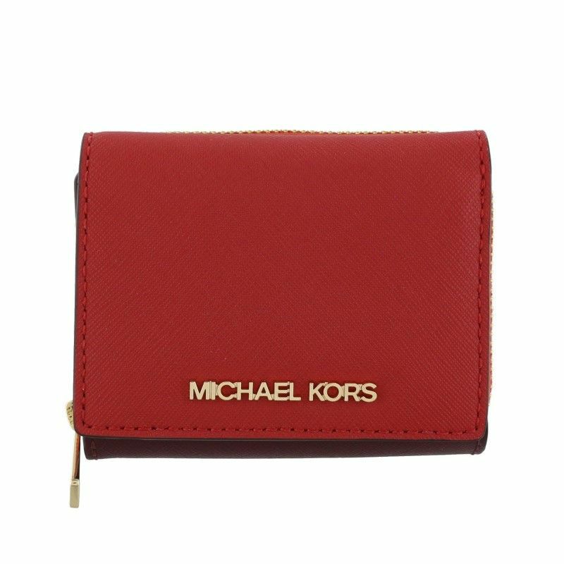 マイケルコース MICHAEL KORS 三つ折り財布 レディース レッド 35F1GTVZ5L FLAME MULTI