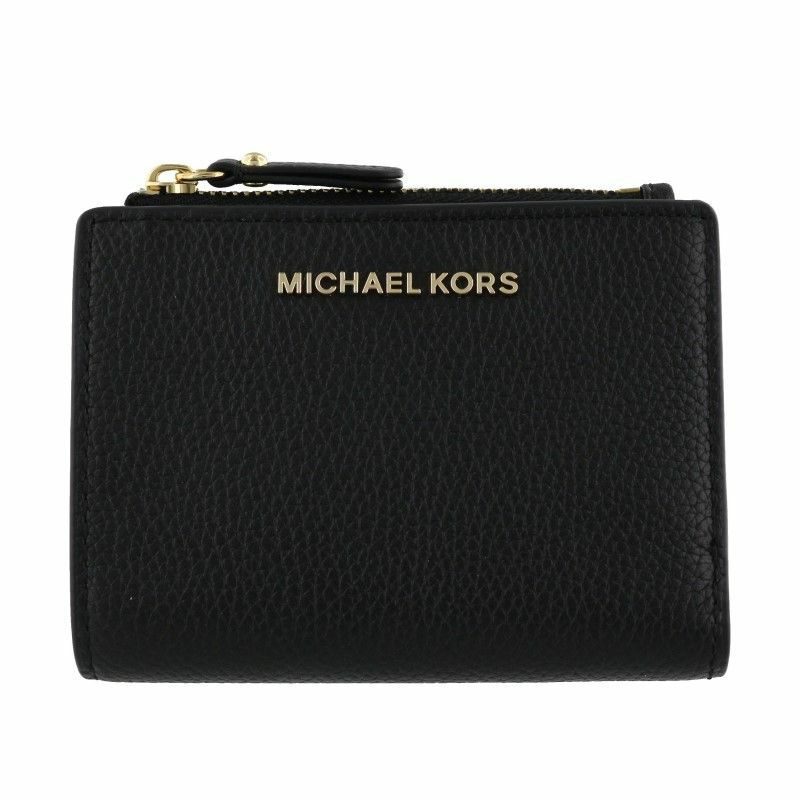 マイケルコース MICHAEL KORS 二つ折り財布 レディース JET SET ブラック 34F9GJ6F2L 001 BLACK