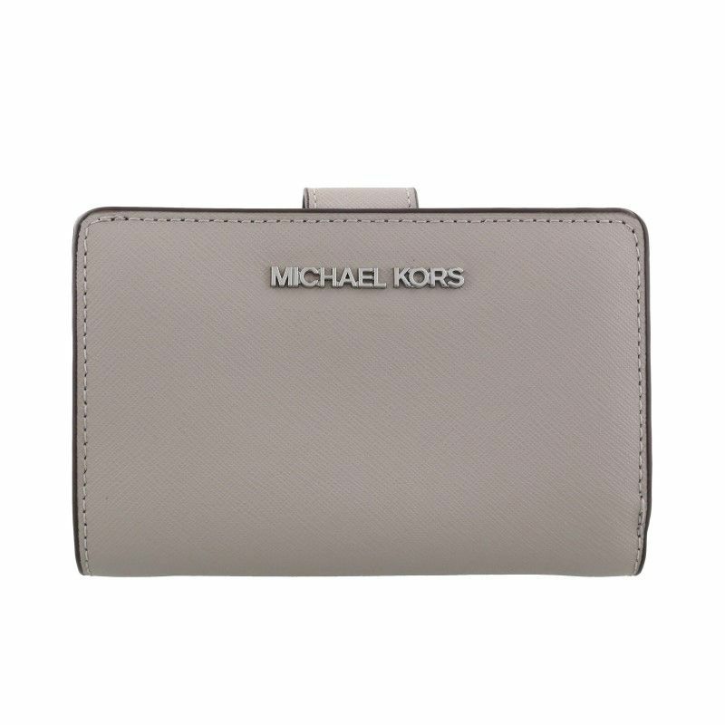 マイケルコース MICHAEL KORS 二つ折り財布 レディース グレー 35F7STVF2L PEARL GRAY