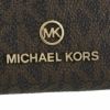 マイケルコース MICHAEL KORS カードケース レディース ブラウン 34S1GT9Z1B 252 BRN/ACORN