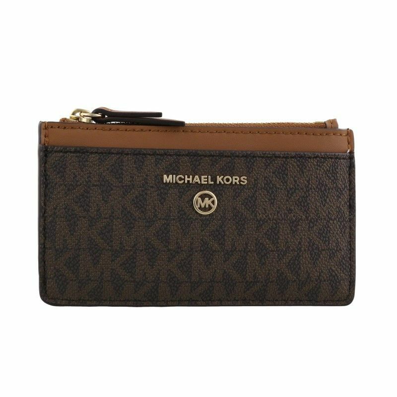 マイケルコース MICHAEL KORS カードケース レディース ブラウン 34T1GT9D5B 252 BRN/ACORN