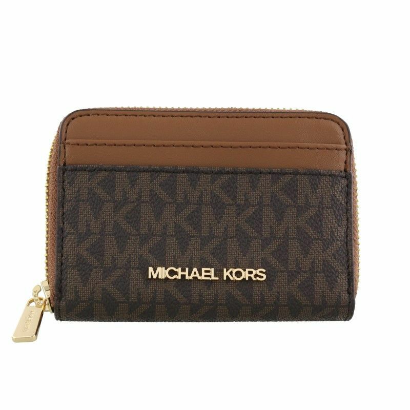 MICHAEL KORS カードケース イエロー/ブラウン 公式アウトレット