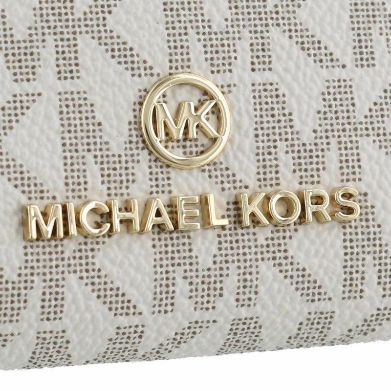 マイケルコース MICHAEL KORS カードケース レディース ホワイト 34S1GT9Z1B 149 VANILLA/ACRN | GINZA  LoveLove（ラブラブ）