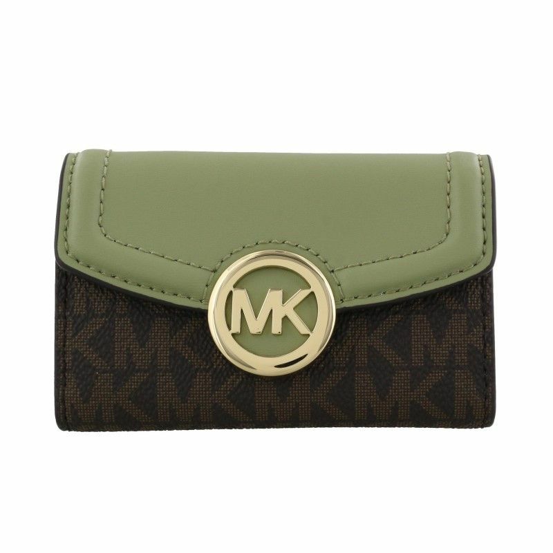 マイケルコース MICHAEL KORS キーケース レディース グリーン 35S0GFTP5B LIGHT SAGE