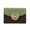 マイケルコース MICHAEL KORS キーケース レディース グリーン 35T0GFTP0B LIGHT SAGE