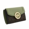 マイケルコース MICHAEL KORS キーケース レディース グリーン 35T0GFTP0B LIGHT SAGE