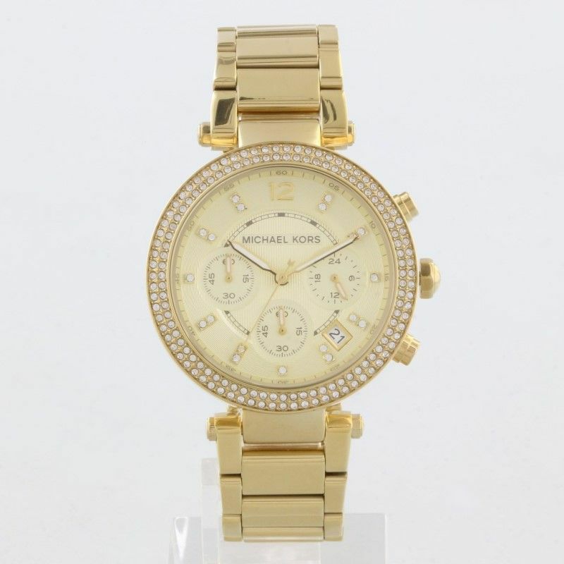 マイケルコース MICHAEL KORS 腕時計 レディース パーカー ゴールド 
