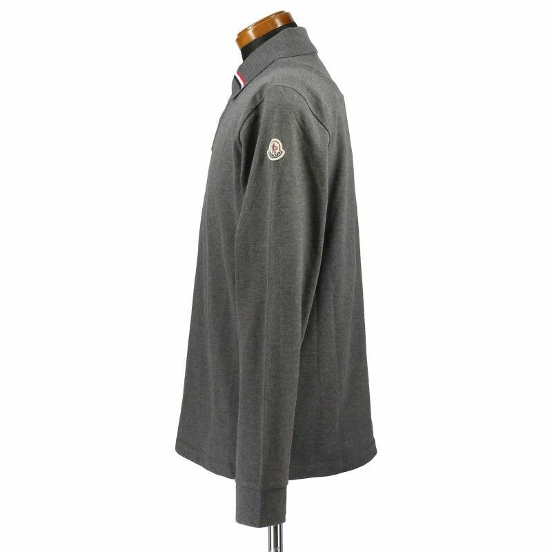 モンクレール MONCLER ポロシャツ メンズ ブラック Mサイズ 8B000 23 899US 999 BK
