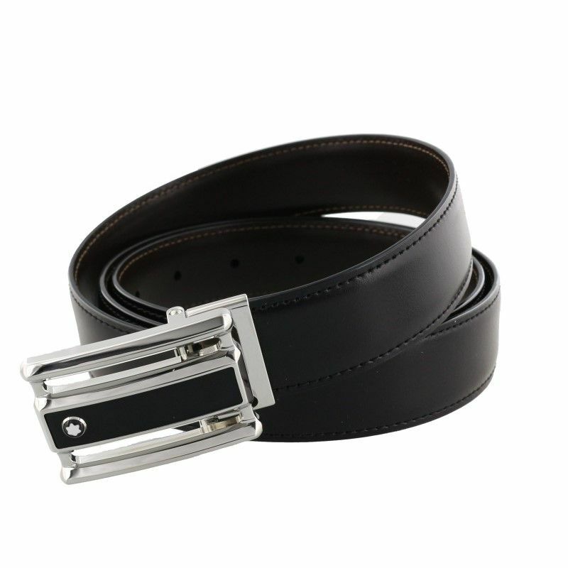 モンブラン MONTBLANC ベルト メンズ ブラック ブラウン 114423 BLACK 