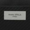 monte SPIGA モンテスピガ ショルダーバッグ メンズ ブラック MOSMTP005 BLACK