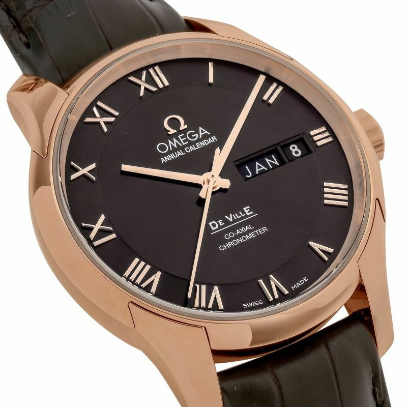 OMEGA オメガ 腕時計 メンズ デ ビル ブラウン 431.53.41.22.13.001