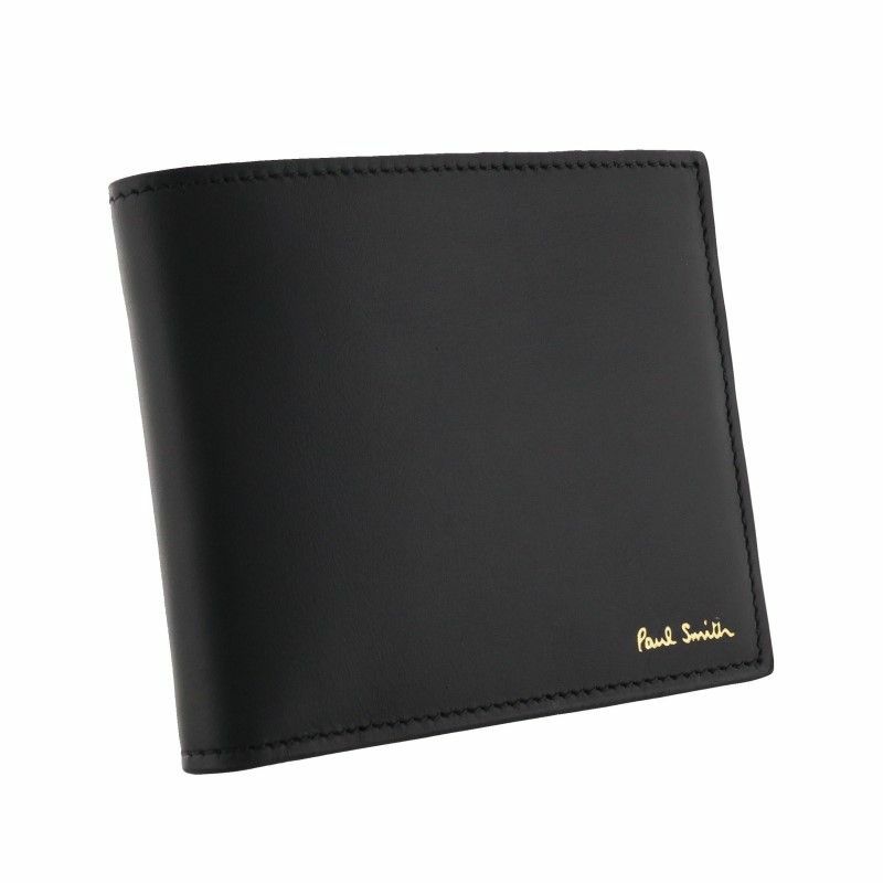 ポールスミス Paul Smith 二つ折り財布 メンズ ブラック M1A4833 BMULTI 79 BLACK | GINZA  LoveLove（ラブラブ）