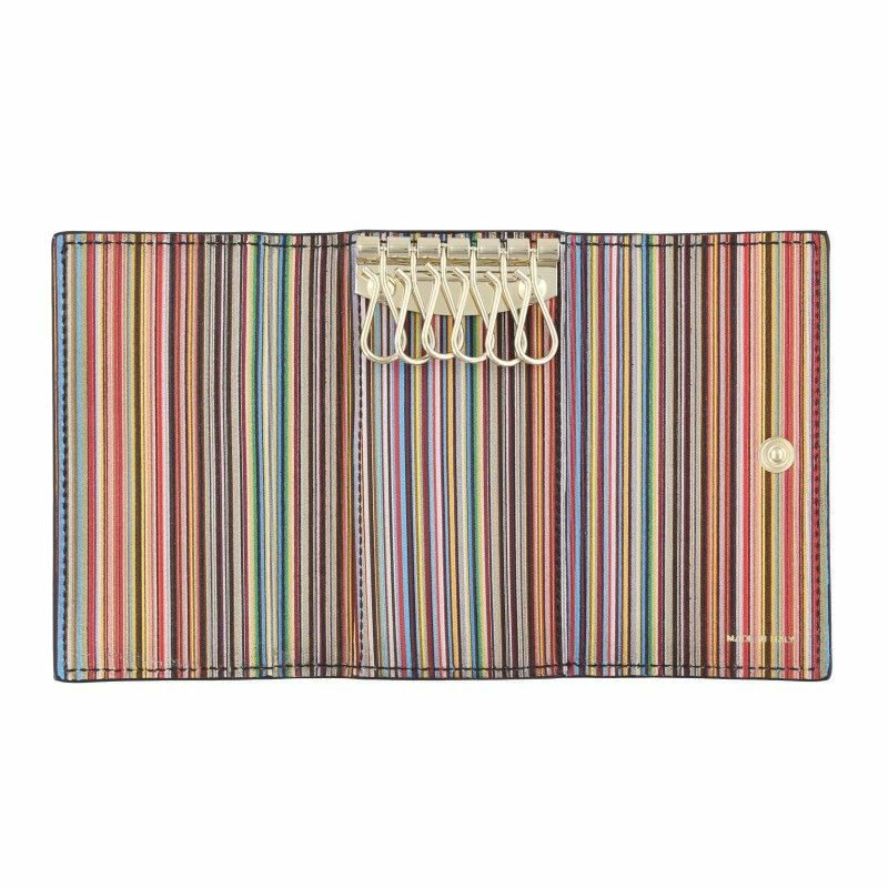 ポールスミス Paul Smith キーケース メンズ ブラック M1A 1981 BMULTI 79