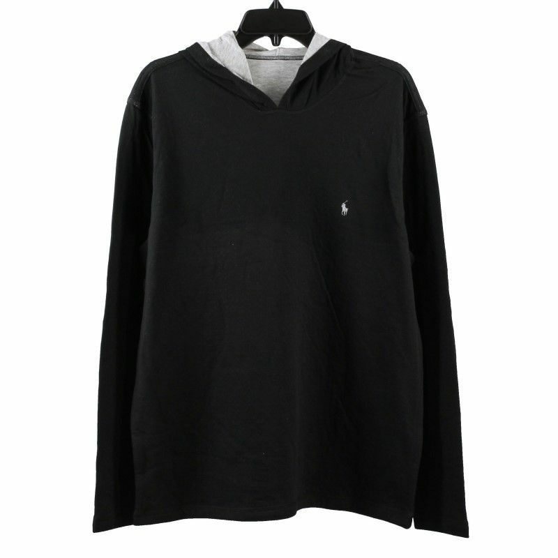 ポロ ラルフローレン POLO RALPH LAUREN パーカー メンズ ブラック M 