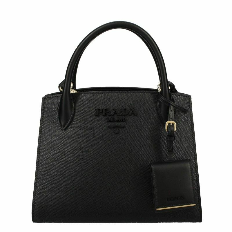 PRADA プラダ ハンドバッグ レディース ブラック 1BA156 V 3OO 2ERX F0002 NERO