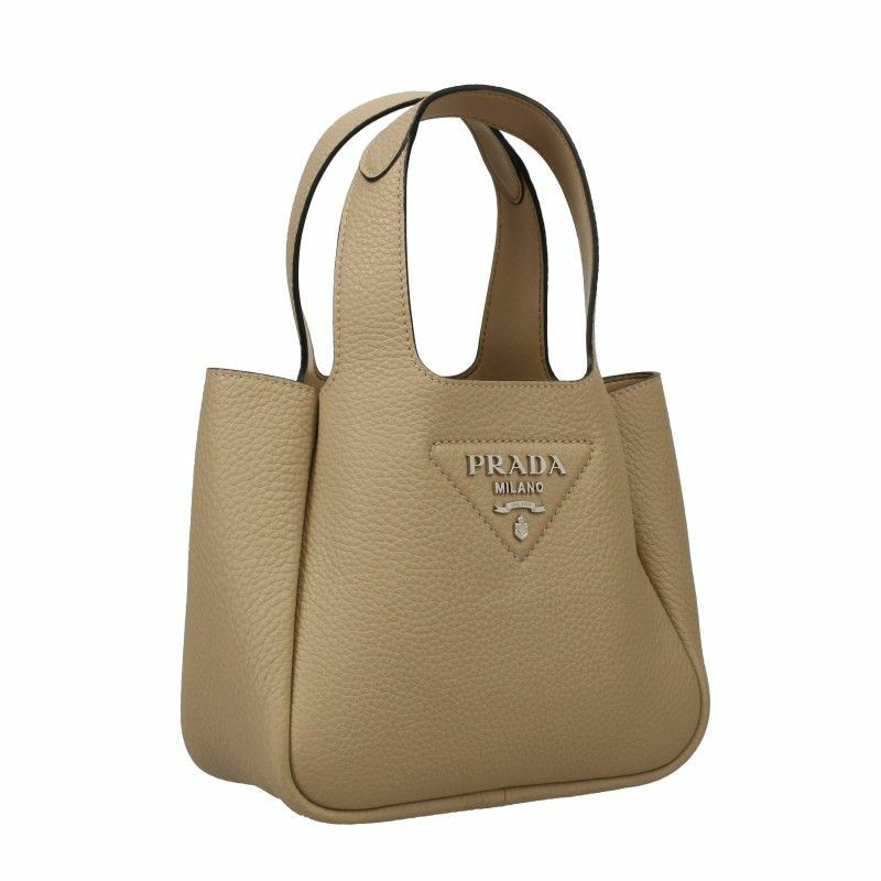 プラダ PRADA ハンドバッグ ミニ レディース ブラウン 1BA349 V OOO