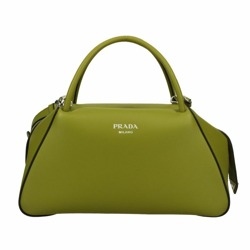 プラダ PRADA ハンドバッグ レディース SOFTY グリーン 1BA365 V OOO 
