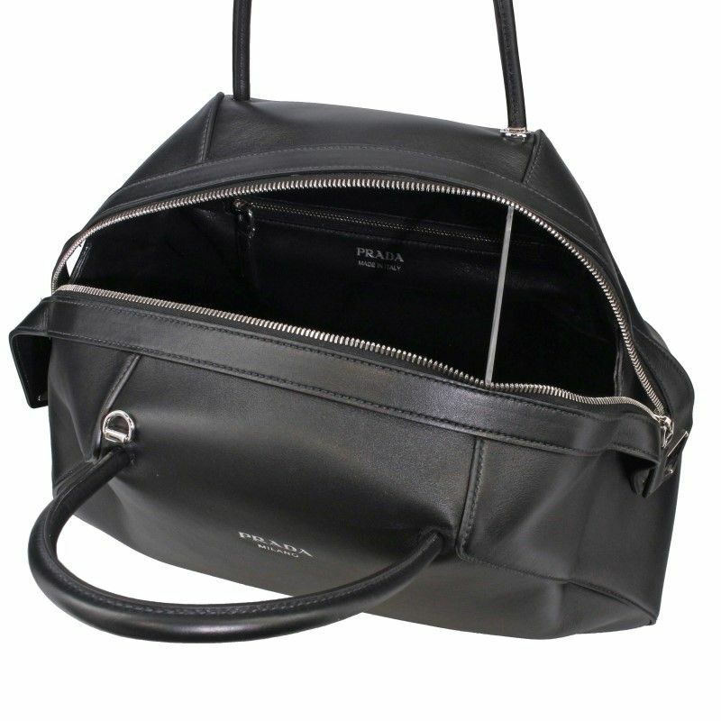 プラダ PRADA ハンドバッグ レディース SOFTY ブラック 1BA364 V